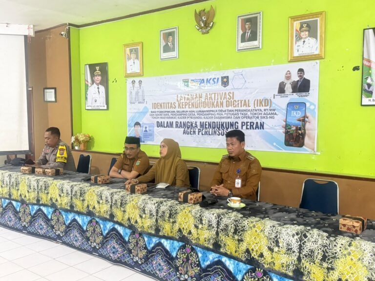 Dukung Digitalisasi Bansos, Disdukcapil Tanah Bumbu Sosialisasikan IKD dan Pendaftaran Agen Perlinsos